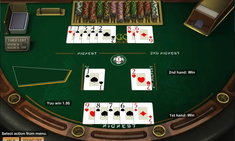 Tips for playing Pai Gow Poker effectively