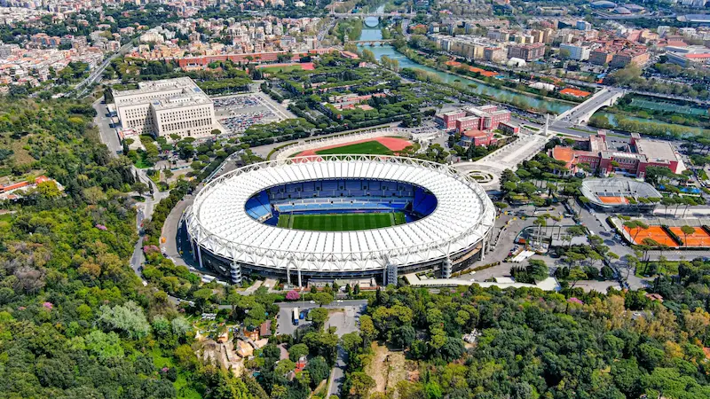 Overview of the Stadio Olimpico